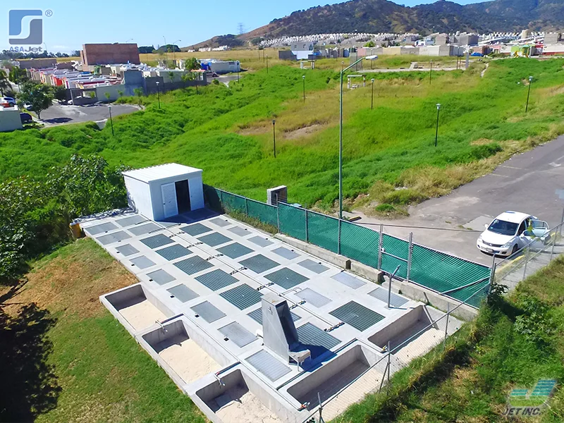 mantenimiento de planta de tratamiento en villa hermosa